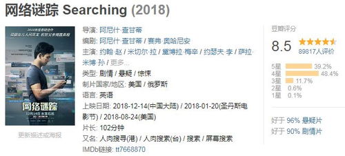 《網(wǎng)絡(luò)謎蹤》 一場數(shù)字時代的父愛救贖，高智商尋女引爆全網(wǎng)好評